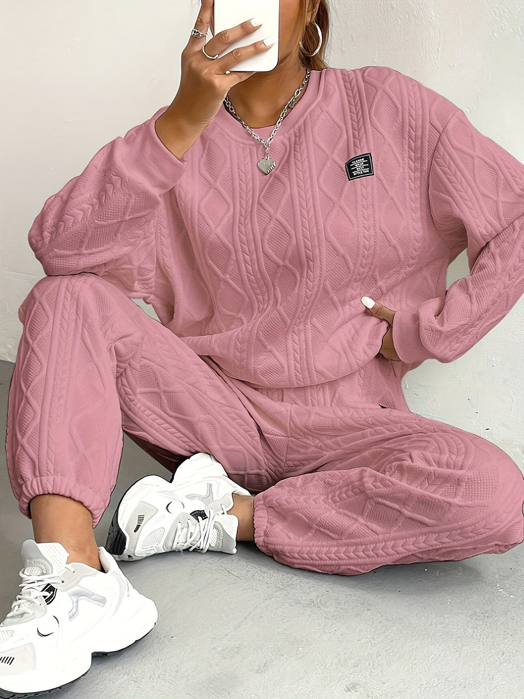 Quera™ - Cable Knit Lounge Set