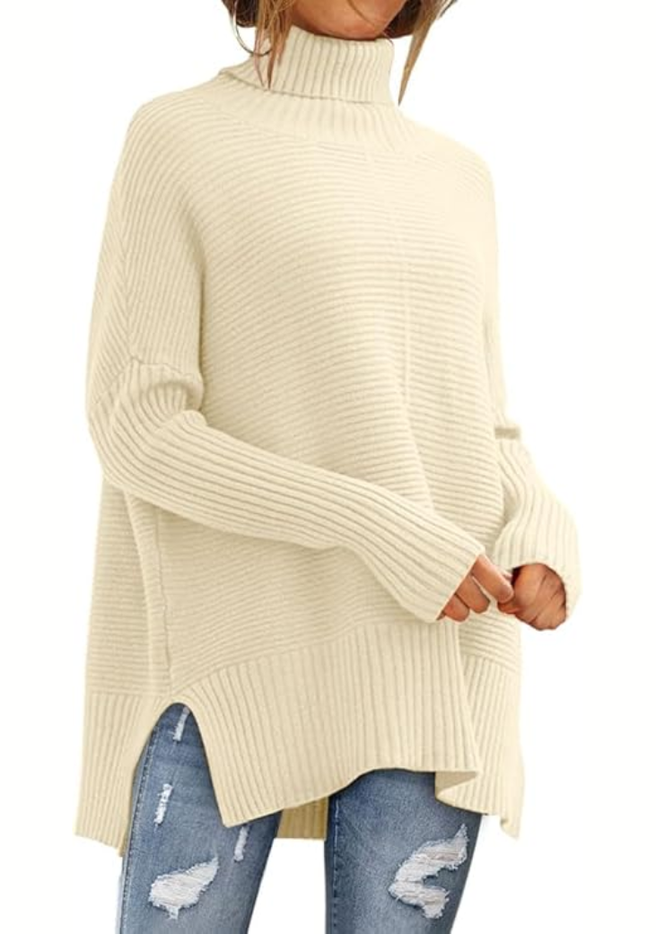 Elisse™ - Casual Turtleneck Pullover