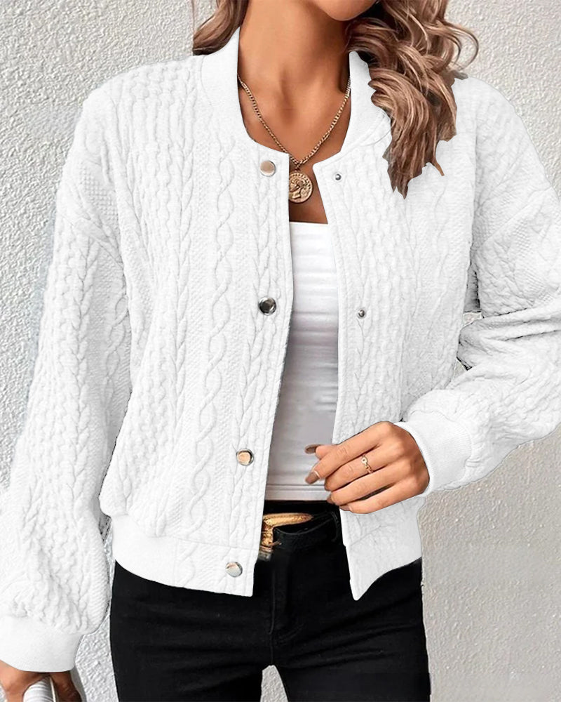 Elana™ - Casual Buttoned Sweater