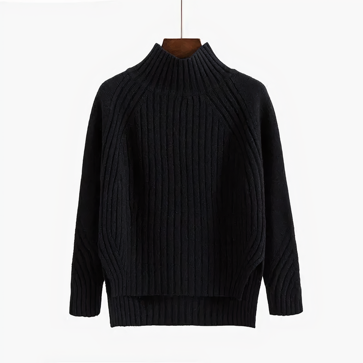 Karina™ - Cozy Ribbed Turtleneck