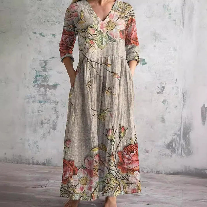 ANITA - FLORAL GRACE DRESS