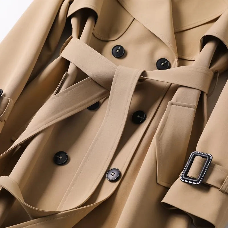 Amber™ - Classic Spring Trench Coat